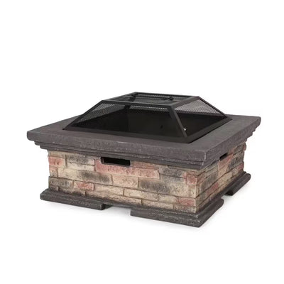 Ehlen Square Wood-Burning Fire Pit