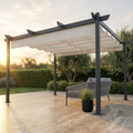 11' x 12' Retractable Pergola Canopy