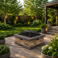 Ehlen Square Wood-Burning Fire Pit