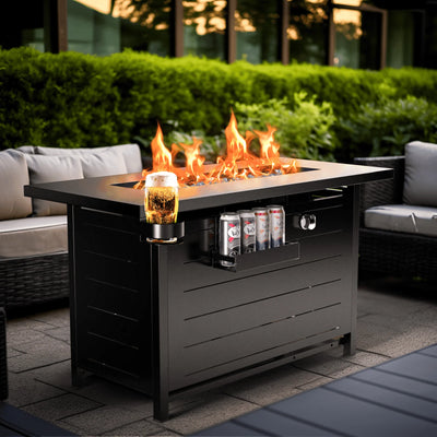 Philergo 43-Inch Propane Fire Pit Table