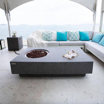 Metropolis Propane Fire Pit Table