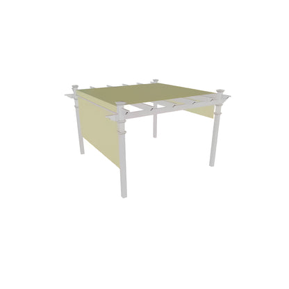 Monterey Vinyl Pergola – White Canopy