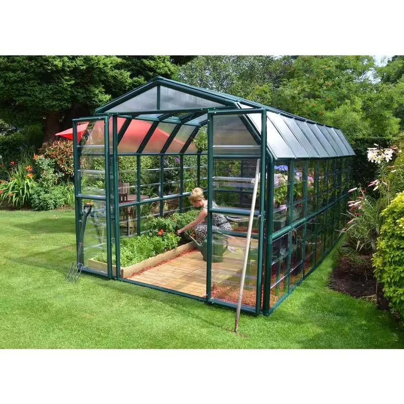 Grand Gardener Polycarbonate Greenhouse 9' x 17'