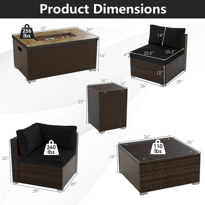 Enjoy Cozy Outdoor Gatherings with the 7-Piece Furniture Set