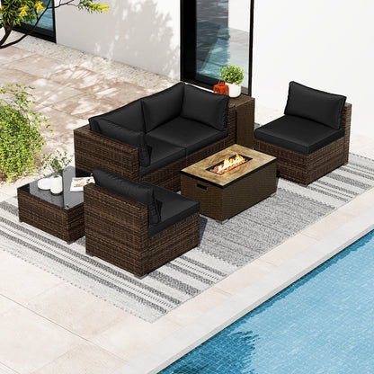 Enjoy Cozy Outdoor Gatherings with the 7-Piece Furniture Set