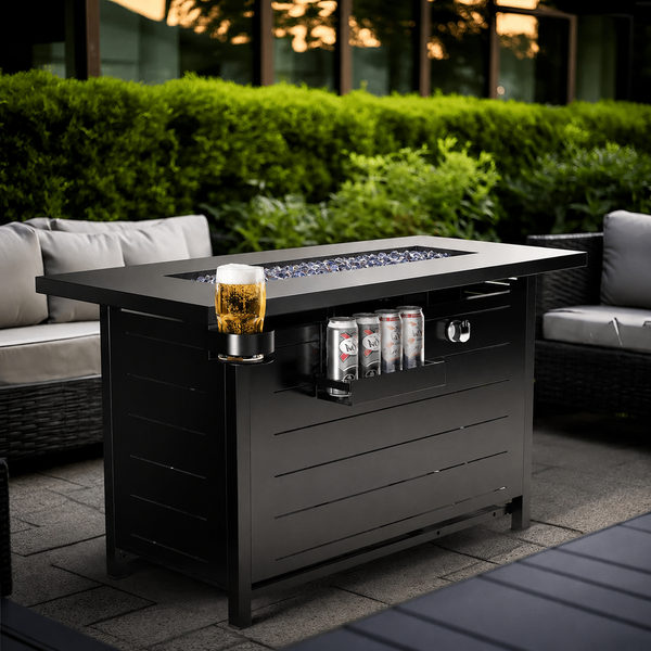 Philergo 43-Inch Propane Fire Pit Table