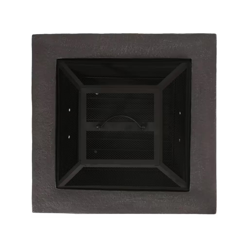 Ehlen 29 In. Stone Wood Burning Outdoor Patio Fire Pit
